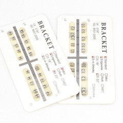 Dental Orthodontic Bracket Brace MIM Monoblock Ultrathin Edgewise 022 345 Hook