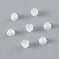 10 Pcs/Pack Dental Orthodontic Composite Ceramic Clear Lingual Button Bondable