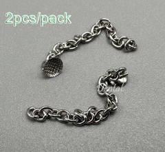Dental Orthodontics Traction Chain Lingual Buttons Chains Mesh Base Bondable