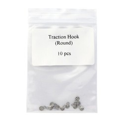 100 Dental Orthodontic Crimpable Lingual Botton Split Stops Traction Hook Eyelet