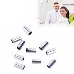Dental Ortho Crimpable Mini Stops 0.8/0.5mm Crimpable Hooks Round Wires 10pcs/pc