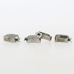4 Pcs Dental Orthodontic Bands&Buccal Tube 1st Molar U1/L1 U2/L1 U3/L2 Roth 022