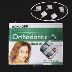 Sapphire MBT Brackets 0.022 345 Hooks 20pcs/Pack Orthodontic Dental 1-5Kits