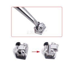 AZDENT Dental Orthodontic Self-Ligating Brackets Braces Roth MBT.022 Hooks 345