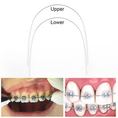 AZDENT Dental Orthodontic Niti Arch Wire Super Elastic Natural Nature Form Round