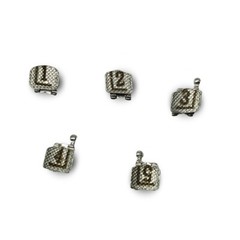 Orthodontic MINI Bracket MBT/ROTH Dental Metal Self-ligating Brace.022 345 Hook