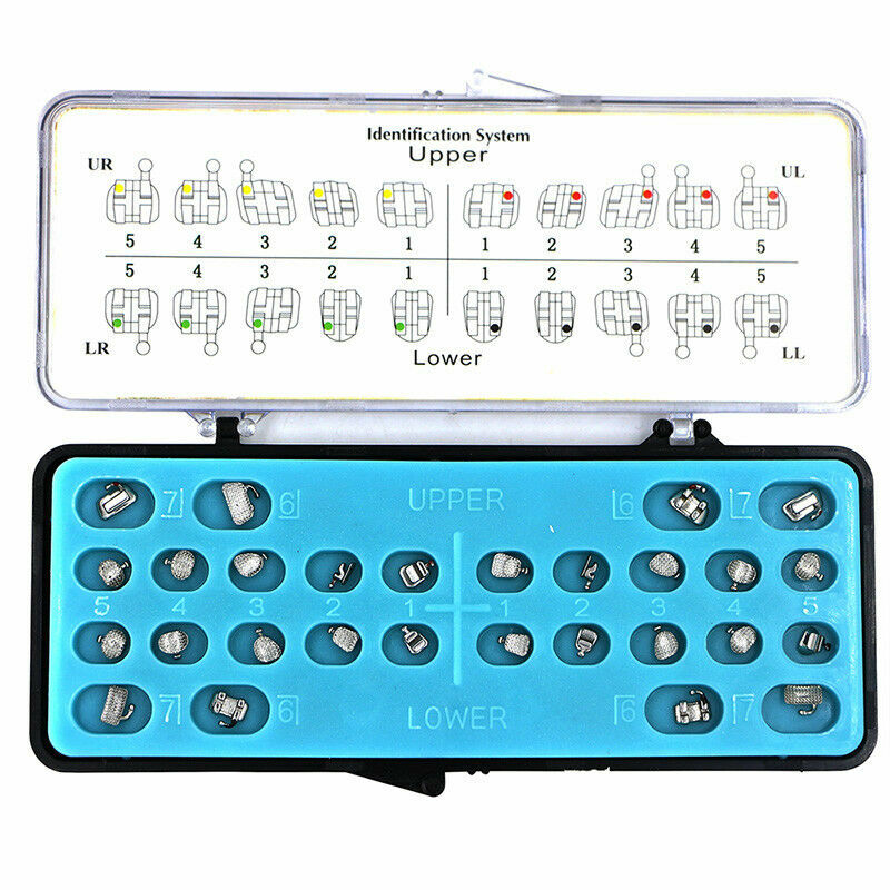 CE 2×Dental orthodontic lingual roth bracket brace 28pcs/pack High Quality