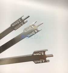 Dental Orthodontic Bracket Positioner Placement Gauge Locator Movable Head