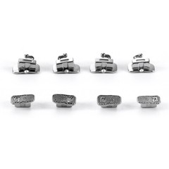 Dental Orthodontic Buccal Tube 1st Molar Bondable Non-conv Roth/MBT.022/018 Mono