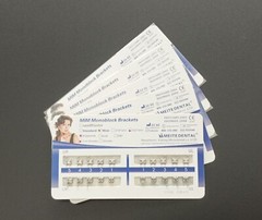 20Sets Dental Orthodontic Brackets MIM Monoblock Mini Edgewise 022 345/no Hooks