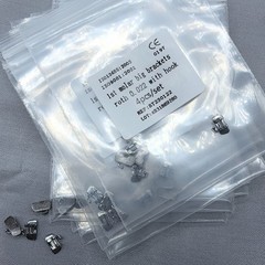 10Kits Dental 1st Brackets Molar Wide Big Bracket Orthodontic Edgewise MBT 022 H