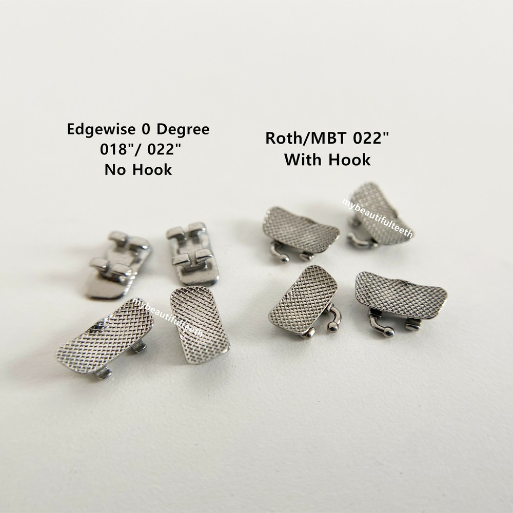 10Kits Dental 1st Brackets Molar Wide Big Bracket Orthodontic Edgewise MBT 022 H
