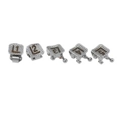 Dental Orthodontic Self Ligating Brackets Braces Metal Ceramic Roth MBT Empower