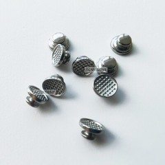 200Pcs Dental Buttons Orthodontic Lingual Button Bondable Round Mesh Adhesive