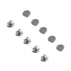 10 Pcs/Pack Orthodontic Ortho Dental Round Bondable Lingual Buttons Mesh Base