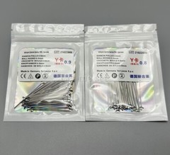 Dental Ball Retainer J Clasp Oblique Clasps Bars Y-Type Scheu Style 0.8/0.9mm