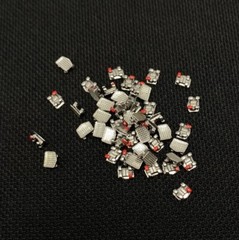 100 Pcs Dental Orthodontic Metal Brackets Mini Roth 022 345 Hooks Braces