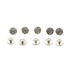 10 Pcs/Pack Orthodontic Ortho Dental Round Bondable Lingual Buttons Mesh Base
