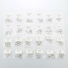 4 Pcs/pack Dental Orthodontic 1st Molar Buccal Prewelded Bands 022 Roth #29-#43+