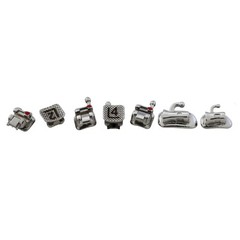 Orthodontic Self Ligating Brackets Damon Q Braces MBT Roth Buccal Tubes Thomas M