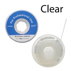 Dental Orthodontic Elastics Archwire Sleeve Arch Wire Protective Tube 5 Meters