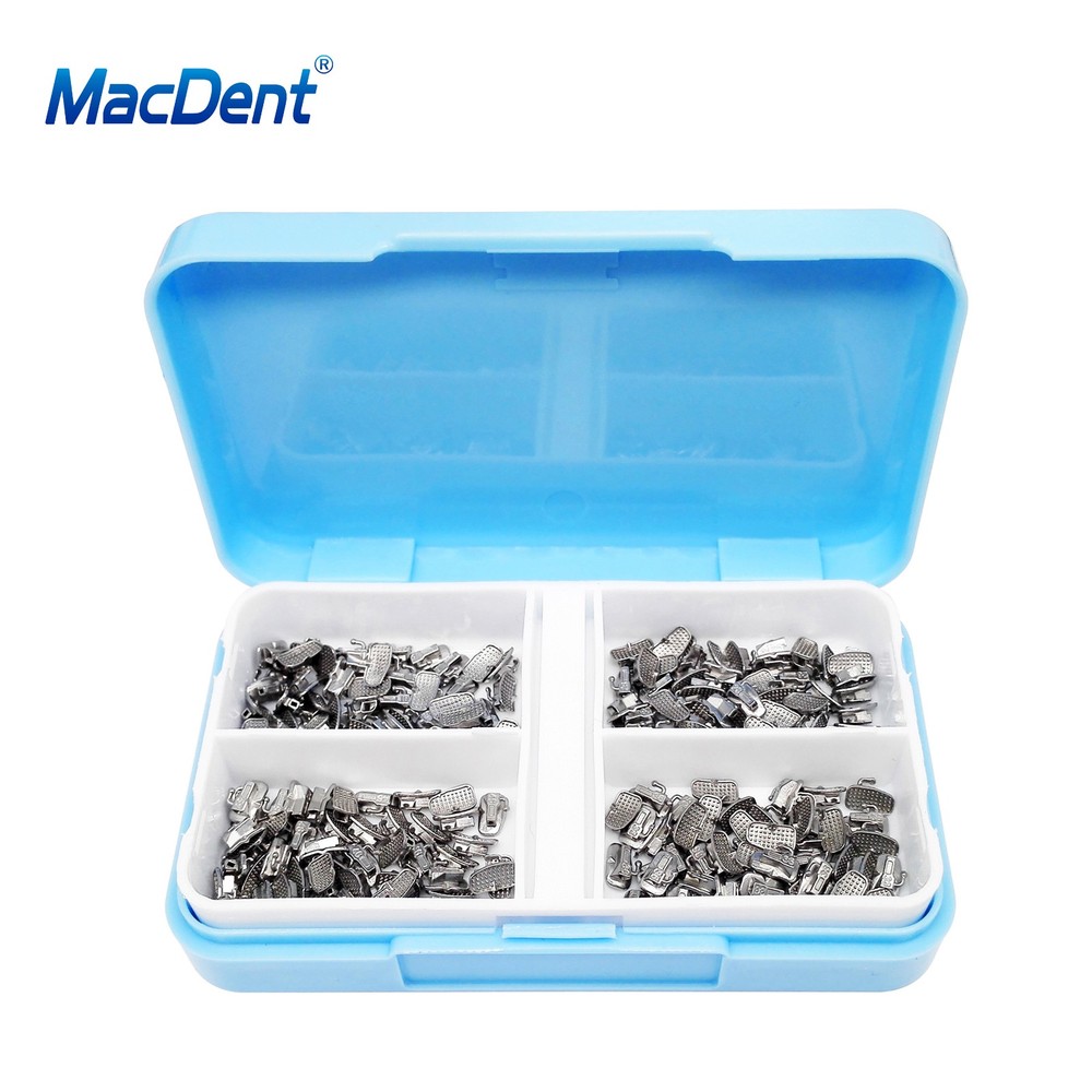 MacDent Dental Orthodontic Buccal Tubes 1st 2nd Molar Tube Roth MBT 022 Bondable