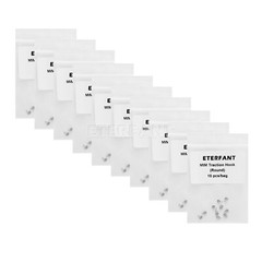 ETERFANT Dental Lingual Buttons Round/Rectangular Bondable/Lingual Button Chains