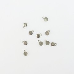 10Pcs/Bag Dental Orthodontic Traction Hook Bondable 3mm Round Type Caplin Hooks