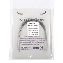 100pc Dental Ortho Niti Natural Form Super Elastic Rectangular Arch Wires 16x22U