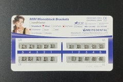 100Sets Dental Orthodontic Brackets Mini Roth/MBT/Edgewise 022/018 345/no Hooks