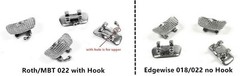 Dental Ortho 1st Molar Wide Big Bracket Roth/MBT/Edgewise With Hook/No Hook
