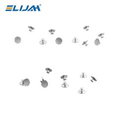 Dental Orthodontic Lingual Button Bottom Bondable 10pcs/Pack Tongue Side Buckle