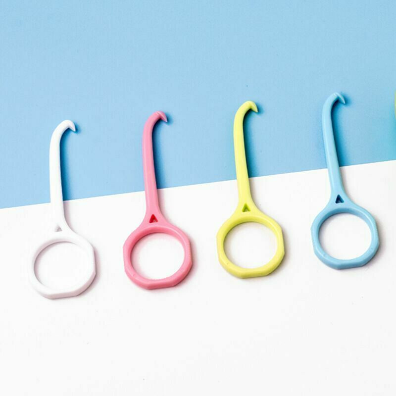 100x Dental Removal Tool Plastic Hook Aligner Remove Invisible Removable Braces