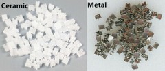 100Pcs Dental Orthodontic Brackets Sapphire Ceramic/Metal Roth 022 345 Arch Wire