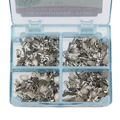 Dental Orthodontic Buccal Tubes 1st 2nd Molar Non-Convertible Bond Roth 018 022