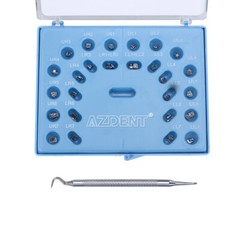 Dental ortodoncia Brackets autoligado para tubo bucales Roth/MBT 022 Ganchos 345