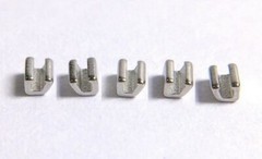 Dental Orthodontic Crimpable Hooks Stops Open Metal Stop for Arch Wire Bracket