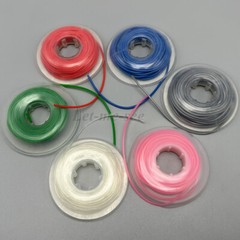 Archwire Sleeve Dental Orthodontic Elastic Protective Tube Wires Bracket 6Colors