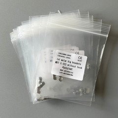 20Sets Dental Orthodontic 1st Molar Wide Big Brackets MBT 022 Without hooks