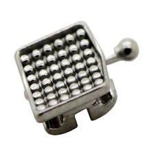 Dental Orthodontic Metal Brackets Braces MIM Mini Roth 022 345 With Hooks