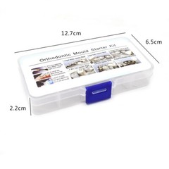 Dental Mini Orthodontic Mould Stater Kit Bite Turbo Injection Bracket Tube Wire