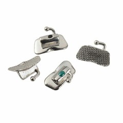 Dental Metal Orthodontic Brackets Roth/MBT 022” Hooks 3-4-5Braces / Molar Tubes