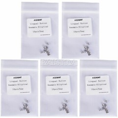 8 Models Dental Ortho Lingual Buttons Bondable Round Base 10pcs/pack US