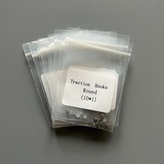 50 Pcs Dental Orthodontic Caplin Hook Traction Hook 3mm Diameter Round Bondable