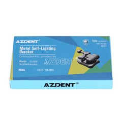AZDENT Dental Self Ligating Bracket Braces 15 Types Mini Roth/MBT.022 345HK