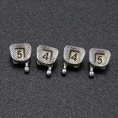 Dental Ceramic Brackets Orthodontic Self Ligating Braces MBT 022 345 Damon Clear