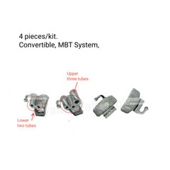 Dental Buccal Tubes Convertible MBT Rectangular Triple Double Tube Molars U3/L2