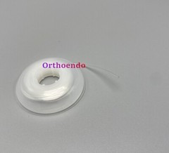 Dental Orthodontic Elastic Archwire Sleeve Protective Wires Tube 3 Meters/Roll