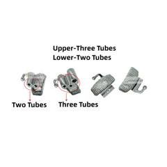 15Set Dental Convertible Buccal Tubes Roth MBT 022 1st Molar Double Three 1 Tube