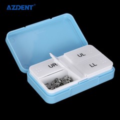 200pcs Dental Ortho Buccal Tube 1st Molar Roth.018 Bondable Monoblock Non-Conv